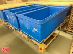 Poly Totes: 4' x 2' x 17