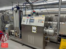 2018 TT S/S Turbomixer, Model: A-TMX-0008, S/N: J180012-0051 with 85 Gallon Jacketed S/S Cone-Bottom