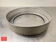 S/S Cart with Cake Pans: 10