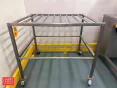 S/S Mat Drying Rack: 4' x 39