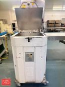 Rondo Doge Dough Fat Pressing Machine: Mounted on Casters