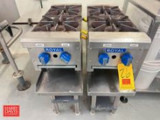 Royal S/S 2-Burner Stoves