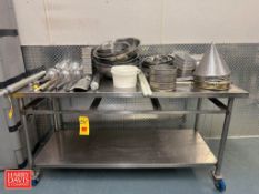 Portable S/S Table: 6' x 30