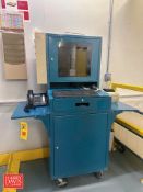 Foreman's Desk: Mounted on Casters with I-INC Monitor, Phone, Printer, Keyboard and Mouse