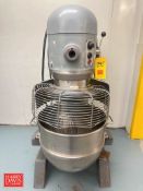 Hobart 80 QT Vertical Bowl Mixer, Model: L-800, S/N: 11-422-617 with S/S Bowl, Whisk and Bowl Guard