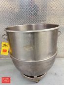140 QT S/S Mixing Bowl with Cart