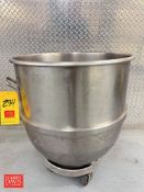 140 QT S/S Mixing Bowl with Cart