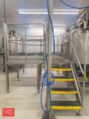 S/S Framed Platform with Stairs and Handrail