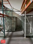 Assorted Sheet Tray Racks: Mounted on Casters