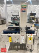 Interpack Top/Bottom Case Sealer, Model: USA2024-SB: Mounted on Casters