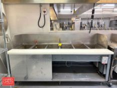 S/S Hot Water Bath: 7' x 32