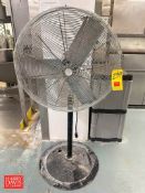 Oscillating Pedestal Fan: 30