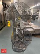 Dual Oscillating Pedestal Fan: 32