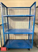 Caged Racks: Mounted on Casters