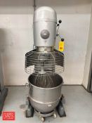 Hobart 140 QT (35 Gallon) Vertical Bowl Mixer, Model: V-1401, S/N: 11-1006-780 with S/S Bowl, Whisk,