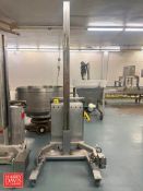 S/S Electric Pot Dumper: Mounted on Casters