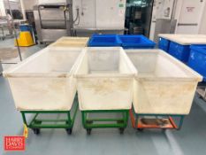 Poly Totes: 4' x 2' x 17