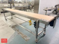 S/S Belt Conveyor: 12' x 17