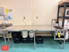 MKE Gas 2-Burner Stovetop with S/S Table: 8' x 3'