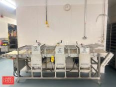 Food Tools S/S Framed Horizontal Cake Slicer with Belt Conveyor: 124