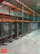 Assorted Sheet Tray Racks: Mounted on Casters
