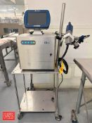 Domino S/S Ink Jet Printer, Model: Ax350i: Mounted on Casters