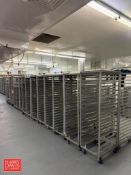 Assorted Sheet Tray Racks: Mounted on Casters