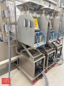 S/S Cake Topping Press/Scraper: Mounted on Casters (Subject to BULK BID: Lot 60)