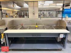 S/S Hot Water Bath: 7' x 32