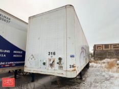 1989 Manac Trailer: 44', Model: 90245002, VIN#: 2M2921372K1020877