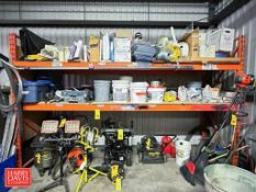 Hoses, Painting Supplies, Emergency Lighting, Door Curtains, SuperDos Chemical Injector, Cable and S