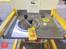 Bradley Emergency Eye Wash Station with Paper Towel Dispenser