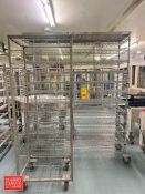 Racks: Mounted on Casters: Metro Rack: 5' x 2' x 77