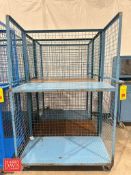 Caged Racks: 4' x 2' x 76