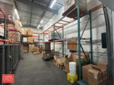 Sections: Pallet Racking: 12' x 12'