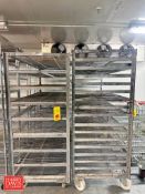 Cooling Racks: Mounted on Casters