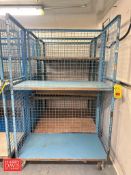 Caged Racks: 4' x 2' x 76