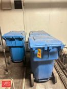 Refuse Bins: Mounted on Casters