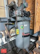 Ingersol Rand 30T Sir Comp, Model: M-2420N5, S/N: 30T774501 with Vertical 100 Gallon Tank