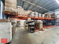 Sections: Pallet Racking: 12' x 9'