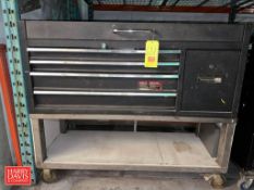 Portable Tool Chest with Assorted Wrenches, Sockets, Pliers, Punch Set, Hammer, Drill Bits, Nuts and