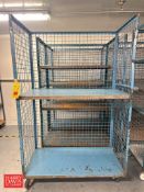 Caged Racks: 4' x 2' x 76