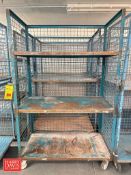Caged Racks: 4' x 2' x 76