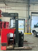 Raymond 2,500 LB Deep Reach Stand-Up Fork Truck, Model: EASI-DR25TT