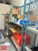 Portable Caged Racks with Assorted Wiring, Wire Conveyor and GEA Lockable Tool Box