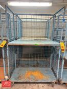 Caged Racks: 4' x 2' x 76