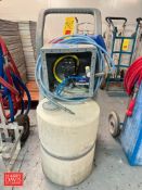 20 Gallon Foamer: Mounted on Casters