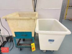 Poly Totes: Mounted on Casters