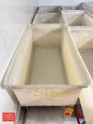 Poly Totes: 4' x 2' x 17