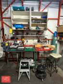 Steel Work Bench: 5' x 30